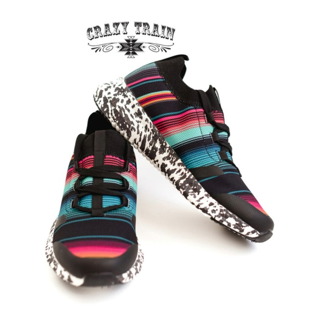 CRAZY TRAIN ELECTRIC GRINGO KICK SHOE Size 5